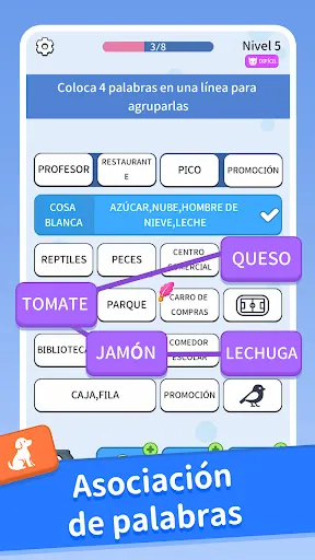 Cambia las Palabras: Connect | juego | XWorld