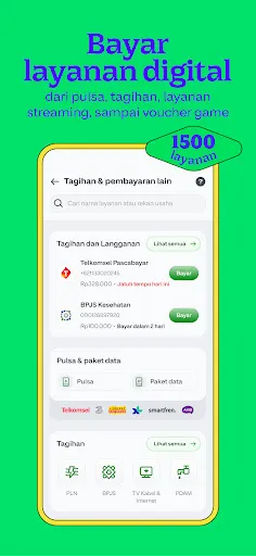 GoPay: Transfer Pulsa Tagihan | Games | XWorld