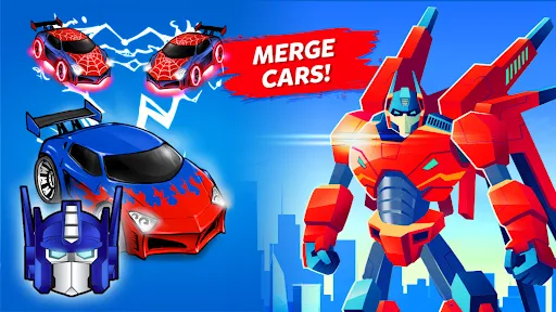 Robot Merge Master: Car Games | Games | XWorld