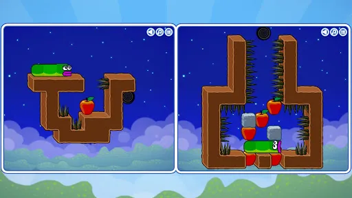 Apple Worm: gusano de manzana | juego | XWorld