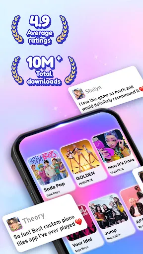 Kpop Piano 2: Permainan Musik | Permainan | XWorld