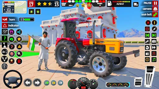 Indian Tractor Farming 3D Game | 游戏 | XWorld