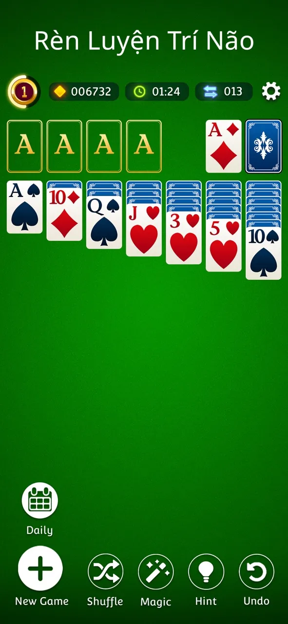 Solitaire - cổ điển chơi bài | Games | XWorld