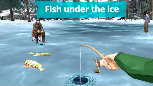 Fishing in the Winter. Lakes. | Games | XWorld