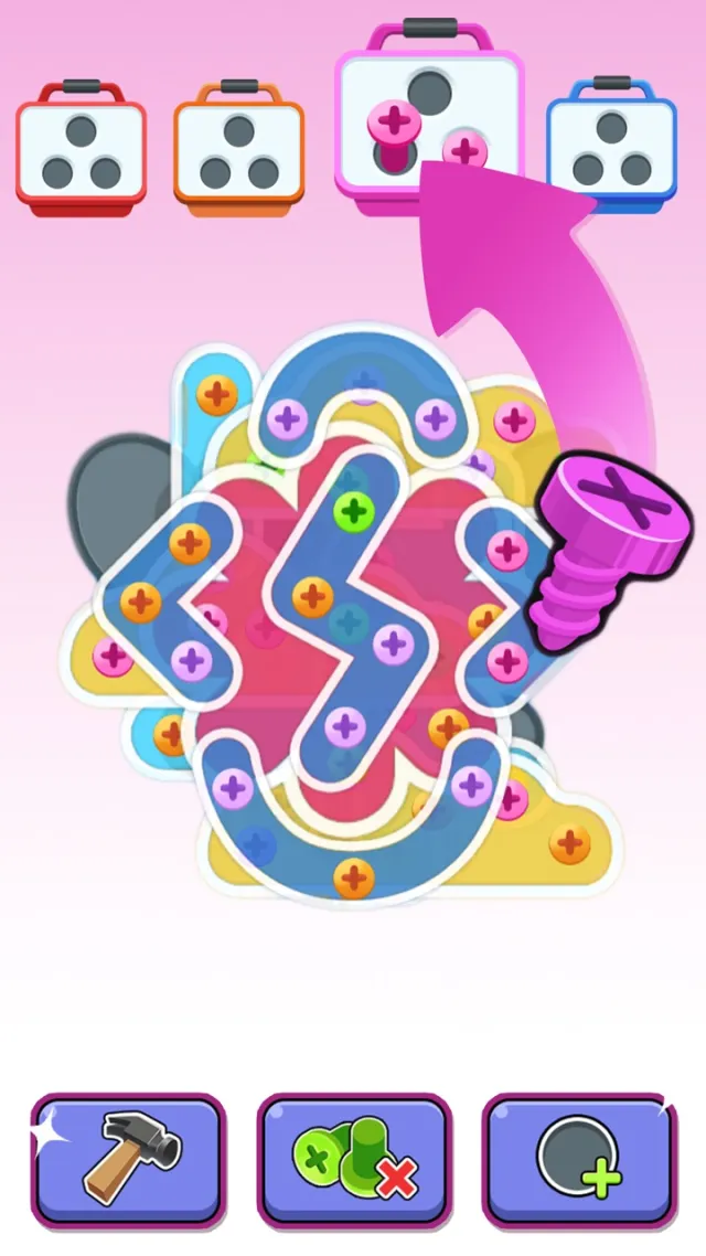 Screw Pin Jam Puzzle | เกม | XWorld