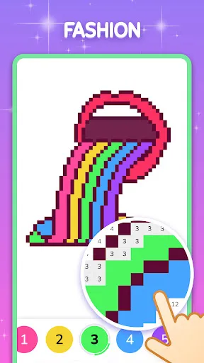 Pixel Coloring-Color by number | Games | XWorld