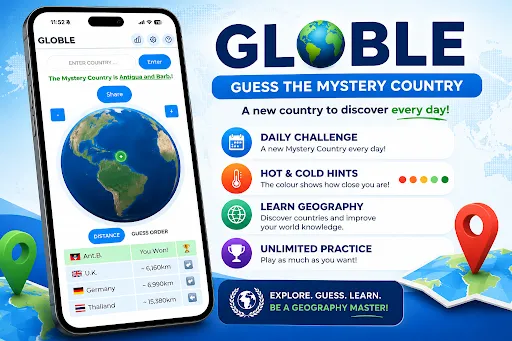 Globle - Tebak Negara | Permainan | XWorld Globle - Tebak Negara | Permainan | XWorld