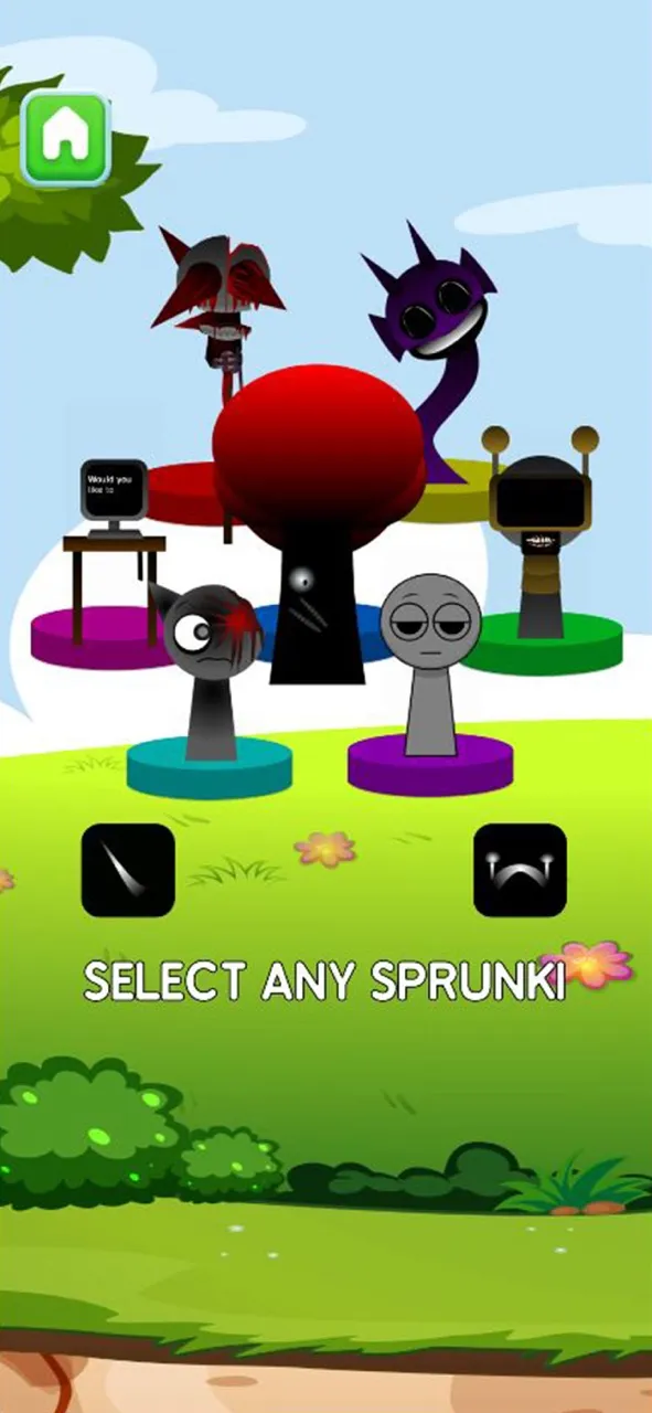 Sprunki Scary vs Cute Beats OG | Игры | XWorld