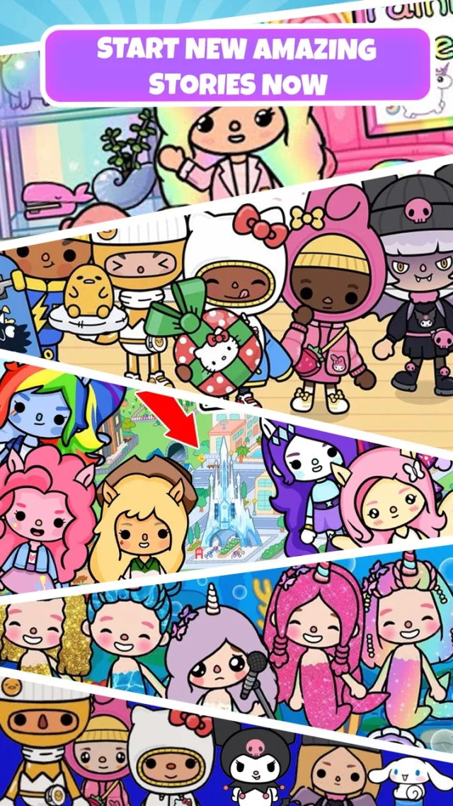 World : dress up & room Toca | Jogos | XWorld
