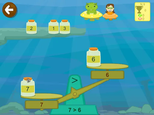 Matemáticas con Grin I 4,5,6 | juego | XWorld