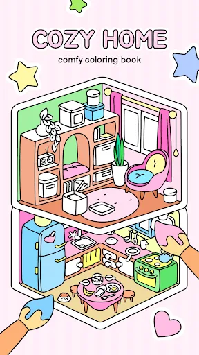 Cozy Home: Comfy Coloring Book | 游戏 | XWorld