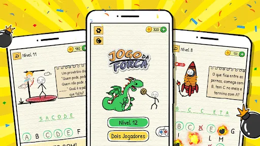 Jogo da Forca–Jogo de Palavras | Jogos | XWorld