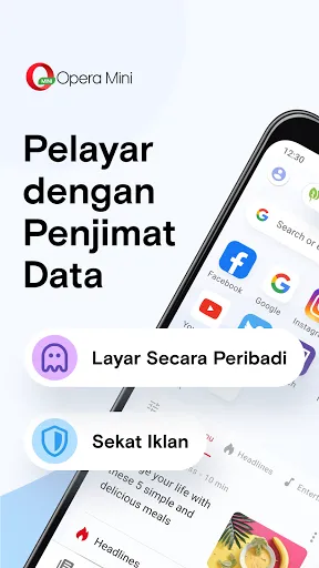 Penyemak imbas web Opera Mini | Permainan | XWorld