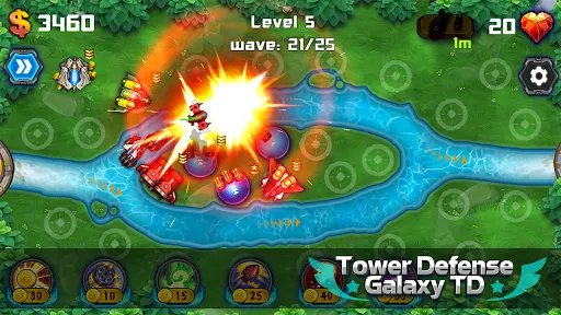 Tower Defense: Galaxy TD | Permainan | XWorld