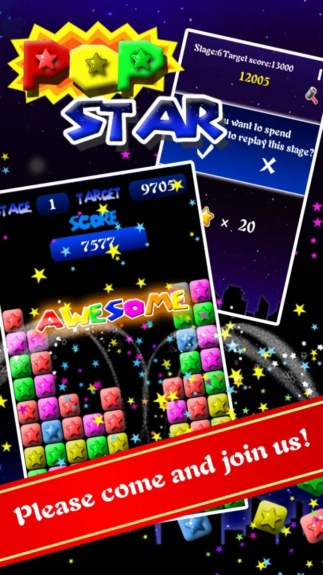 PopStar!-stars crush | Permainan | XWorld