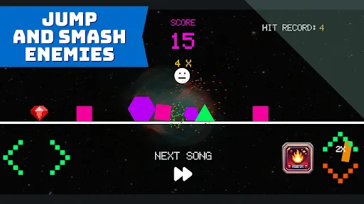 Pixel Jump: Geometric Invasion | Games | XWorld