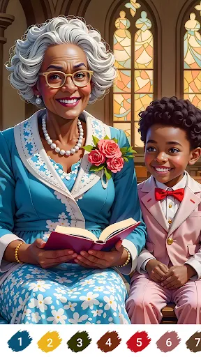 Black Color - Color by Number | Permainan | XWorld