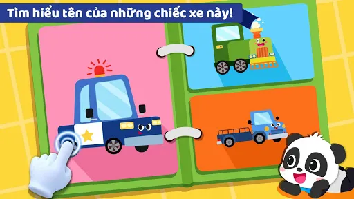 Sách về Xe Cộ của Bé Gấu Trúc | Games | XWorld