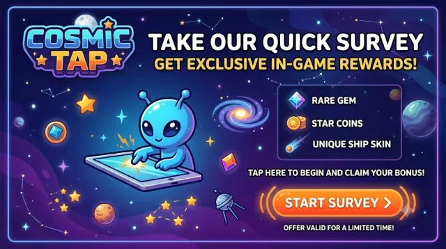 Playable - Cosmic Tap | Permainan | XWorld