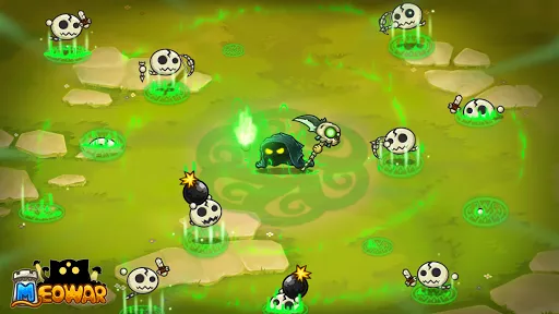 Meowar - PvP Cat Merge Defense | Permainan | XWorld