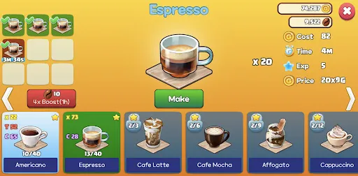 Hello Coffee Shop: cafe game | เกม | XWorld