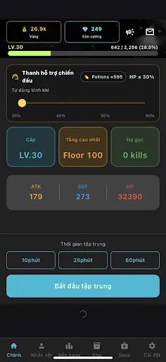 Focus RPG: Pomodoro RPG | Games | XWorld Focus RPG: Pomodoro RPG | Games | XWorld