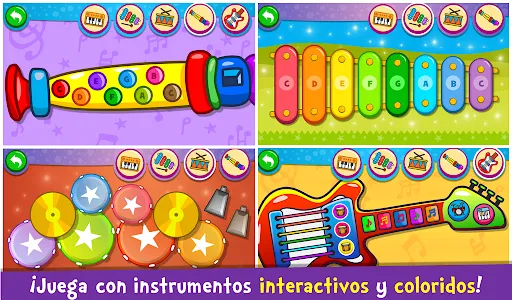 Piano Niños Música y Canciones | juego | XWorld