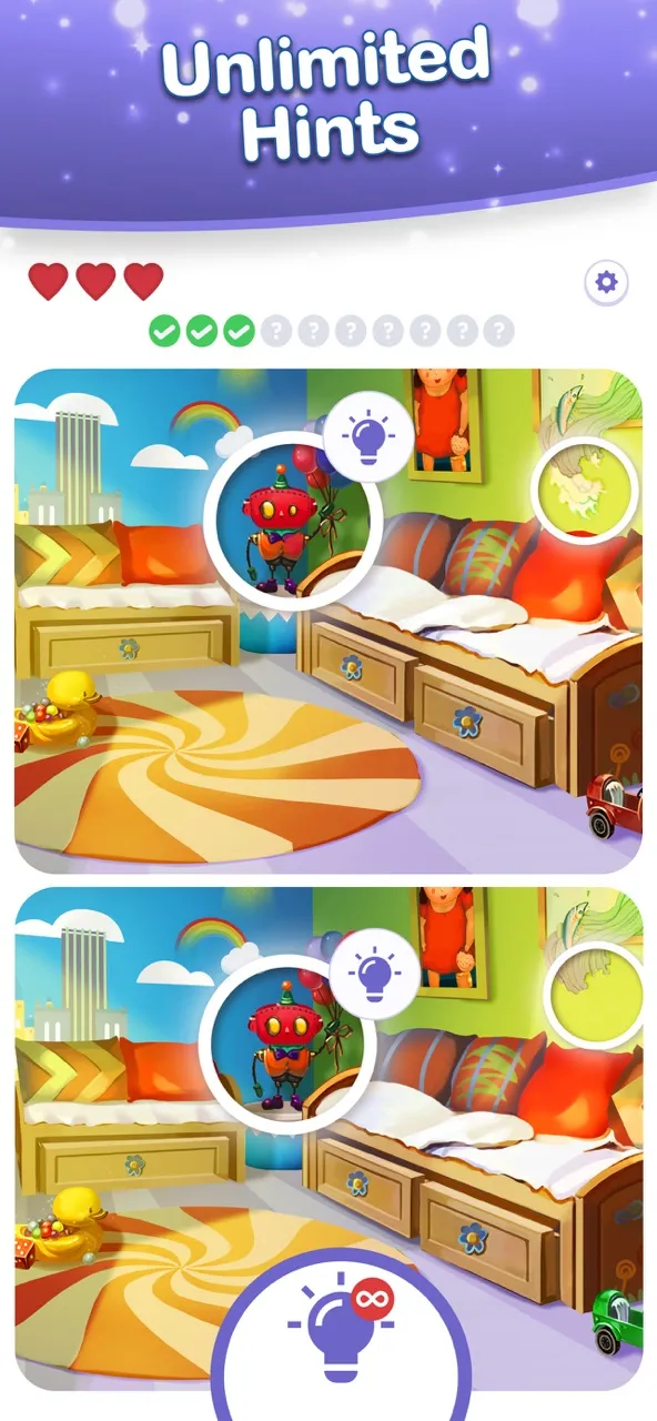 Find Differences Search & Spot | เกม | XWorld