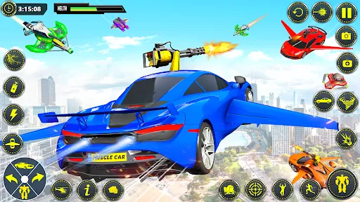 Muscle Car Robot Car Game | Jogos | XWorld