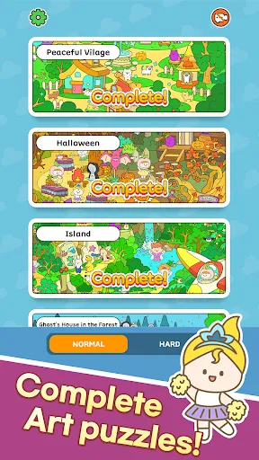 Sticker Town Puzzle:Color Book | Permainan | XWorld