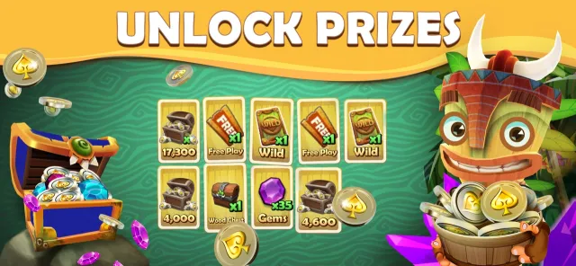 Tiki Solitaire TriPeaks | Permainan | XWorld