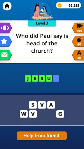 Bible Word Puzzle Trivia Games | Permainan | XWorld