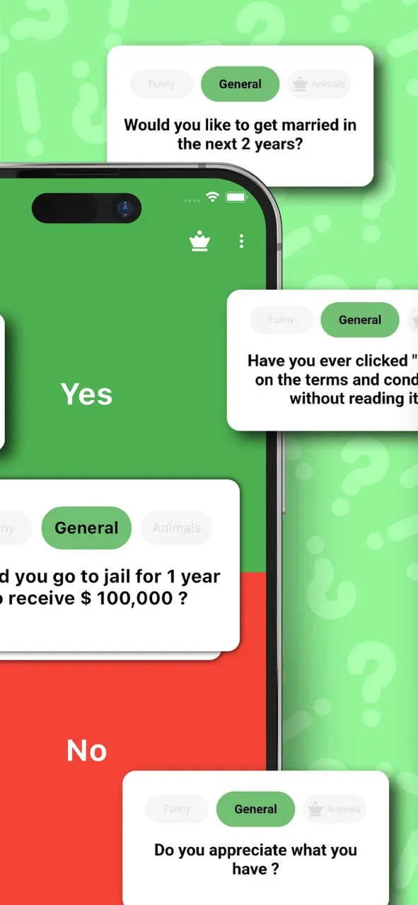 Yes or No Question Game | Permainan | XWorld