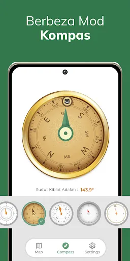 Arah Kiblat 100% Qibla Finder | Permainan | XWorld