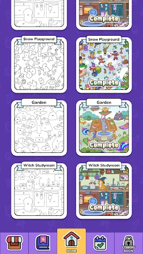 Magic Sticker Book Gallery | Games | XWorld