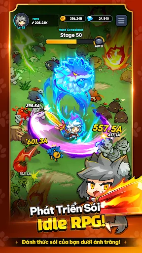 Go Go Wolf! - RPG nhàn rỗi | Games | XWorld