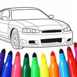 XWorld | Car coloring games - Color car