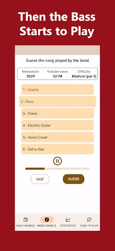 Bandle: Guess the Song Trivia | 游戏 | XWorld
