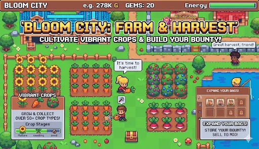 Bloom City (Beta) | Permainan | XWorld