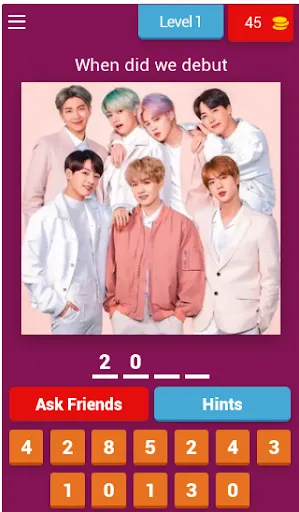 BTS Games ARMY 2025-Trivia | Permainan | XWorld