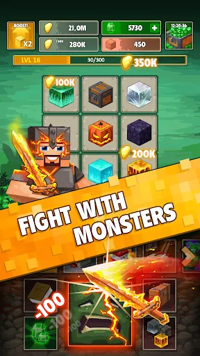 Minetap 3D: Idle-Merge RPG | Игры | XWorld