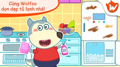 Wolfoo House Cleanup Life | 游戏 | XWorld