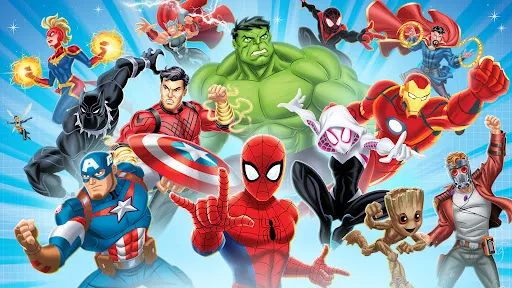 Marvel HQ: Kids Super Hero Fun | juego | XWorld