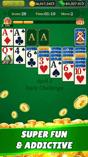 Solitaire Challenge: Game Card | Игры | XWorld