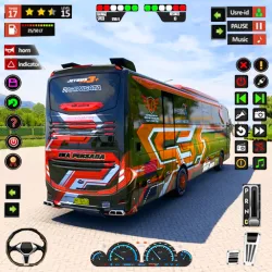 XWorld | Game Mengemudi Bus Menanjak 3d