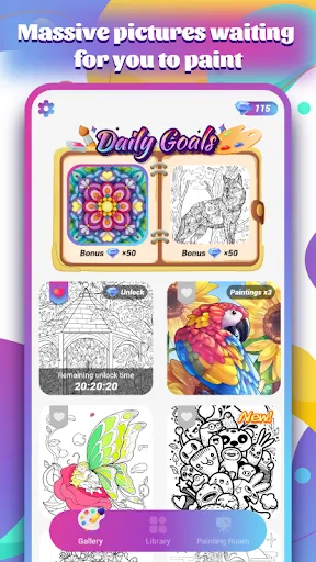 ColorMe - Painting Book | juego | XWorld