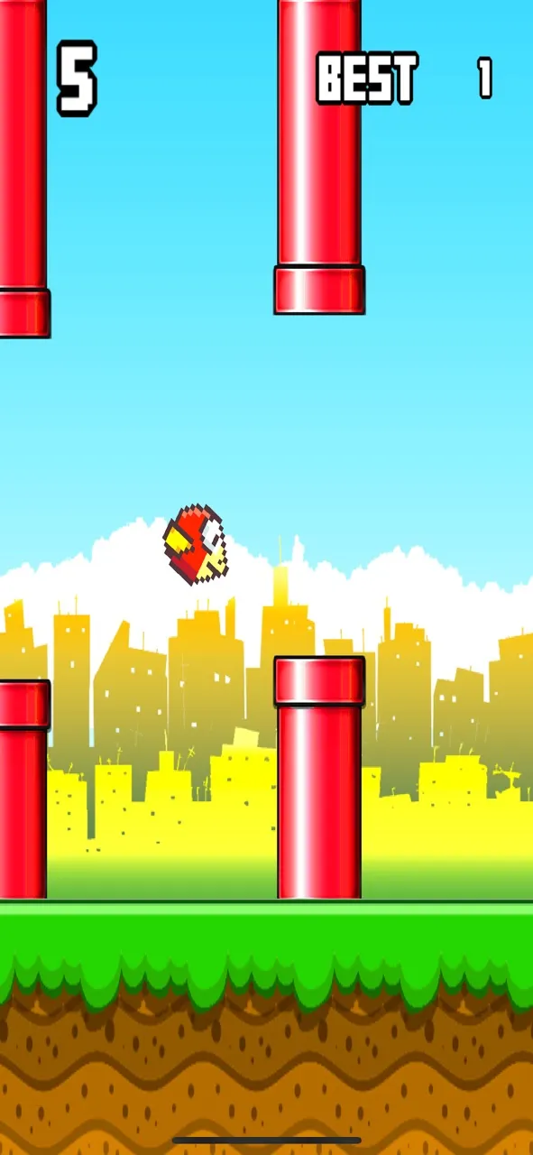 Jumpy Red Bird - Tube Hopper | Игры | XWorld