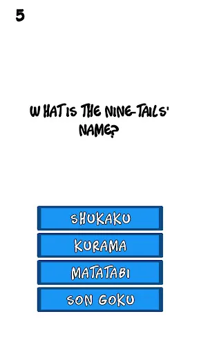 Naruto Boruto Ninja Quiz | เกม | XWorld