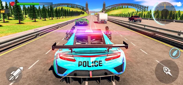 polisi mobil permainan-polisi | Permainan | XWorld