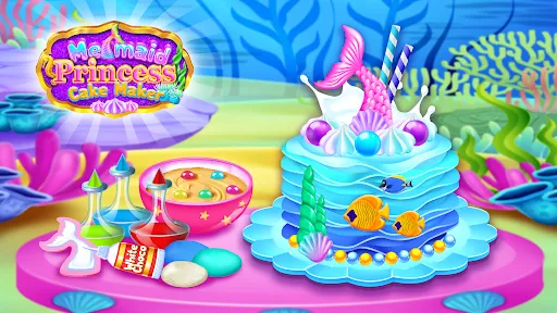 Mermaid Glitter Cake Maker | Permainan | XWorld Mermaid Glitter Cake Maker | Permainan | XWorld